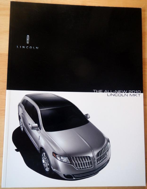 2010 lincoln mkt literature brochure