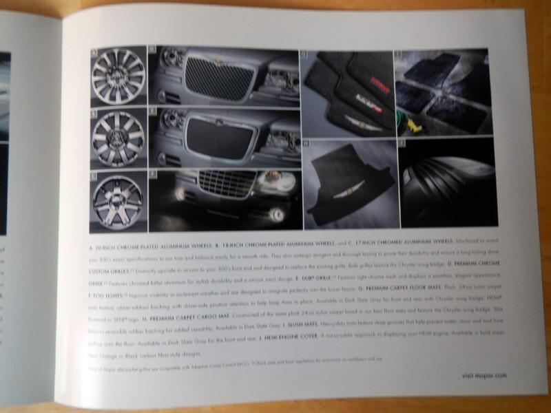 NEW 2008 CHRYSLER 300 ACCESSORIES BROCHURE, US $4.99, image 6