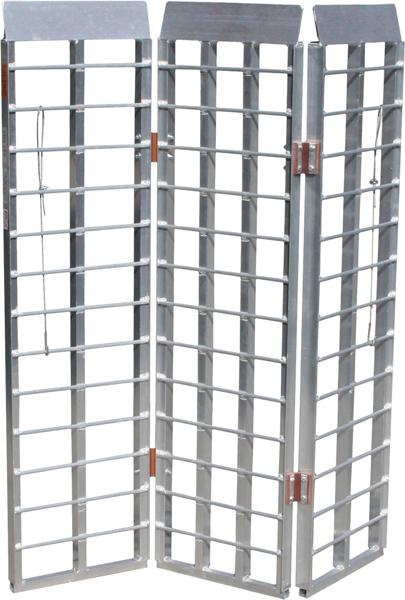 5'trifold motorcycle-atv-lawn tractor trailer ramp (tf-6050-1500a)