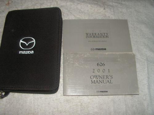 2001 mazda 626 owners guide plus
