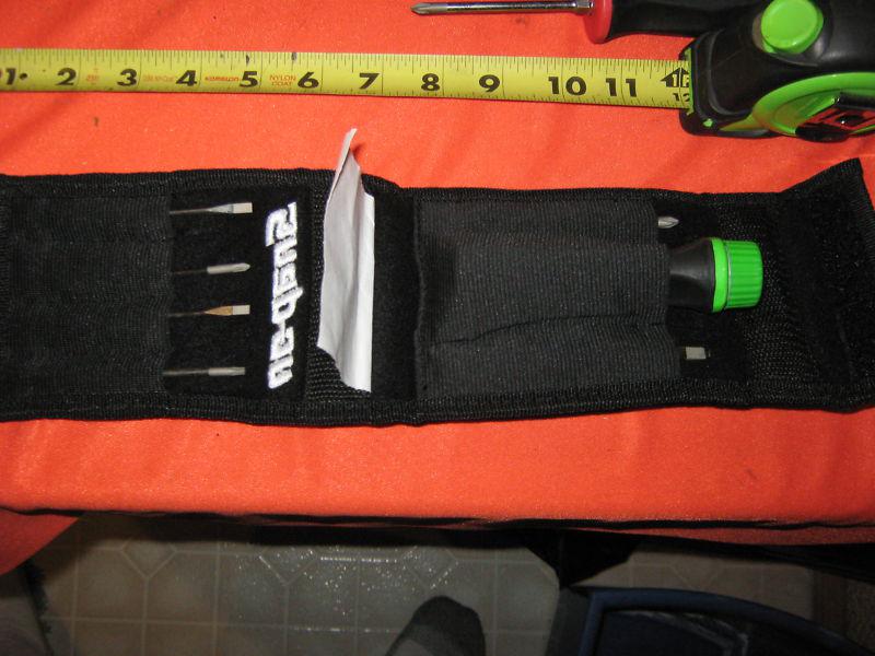 snap on tools ratcheting magnetic mini soft grip green screwdriver set in pouch, US $99.95, image 2