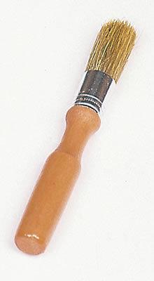 Car care and detailing brushes vent/dash brush beige nylon bristles wood handle