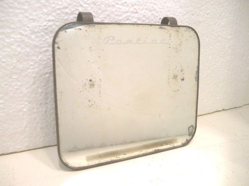 Vintage 50&#039;s pontiac  visor clip-on vanity mirror