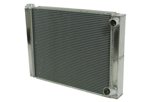 New dirt oval all aluminum racing radiator 19"x26" 2 row double pass imca usmts