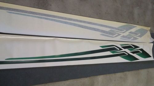 Oem 84&#034; four winns green boat hull graphic decal kit sticker horizon marine