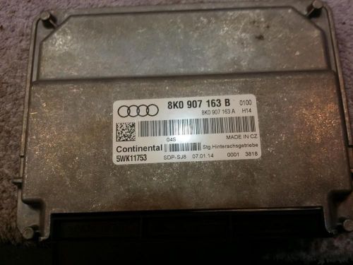 Audi audi rs5 engine brain box electronic control module; (4.2l) 14 15