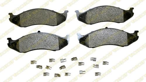 Monroe dx477 brake pad or shoe, front-monroe dynamics brake pad