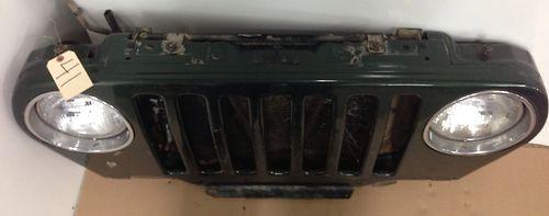Jeep TJ Wrangler OEM Grill Radiator Support Complete Assembly 97-06 Lights, US $359.99, image 5