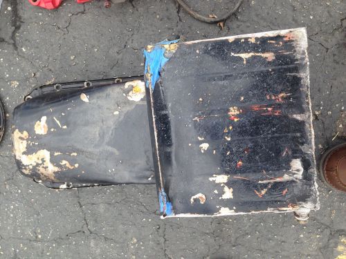 Early chevy small block 7 qt. oil pan