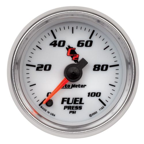 Auto meter 7163 c2; electric fuel pressure gauge