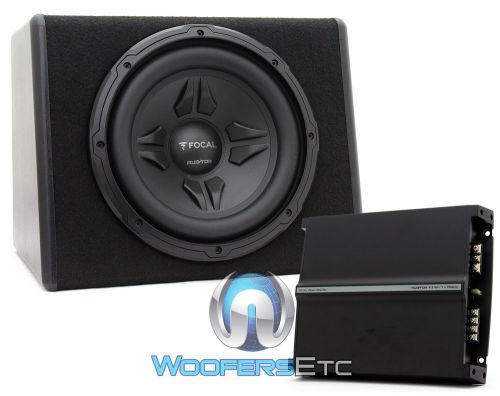 Focal auditor bass pack r-2180 2-channel amplifier + 10" subwoofer + bass box