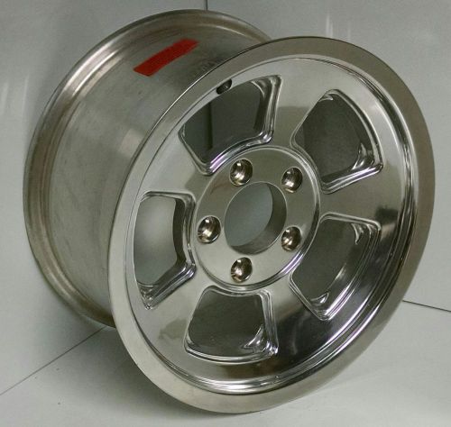 Nos jegs chrome crager 15&#034; x 8&#034; wheel rim 260-08852 unused -51 mm offset 15x8.0j
