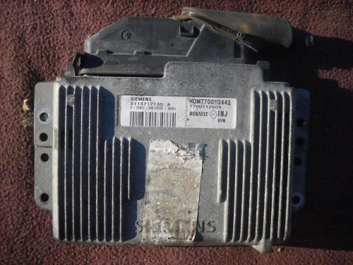 Engine control unit renault scenic hom7700112442 2 7700112609 s113717130a