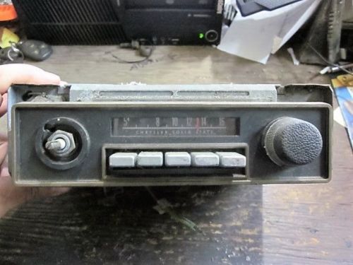 1972 plymouth duster am radio by bendix 2884750 mkiv