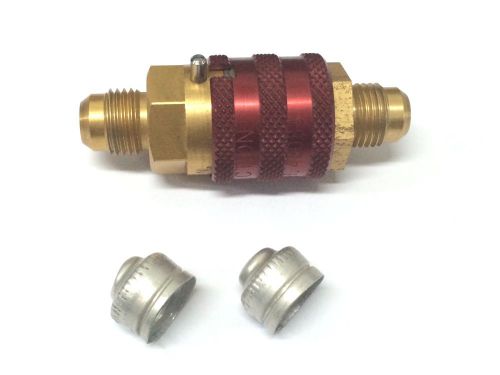 An-6 quick release disconnector fuel line / injector bypass race racing car