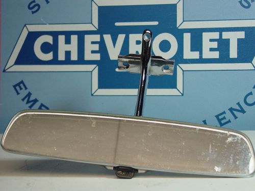 1958 58 chevrolet chevy used rear view mirror no. 987701 with bracket 1958-1962
