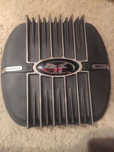 Old school rockford fosgate power 150.1 mono  amp super powerful clean sound