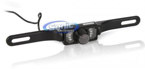 Crimestopper sv-5130.ir license plate mount nightvision rearview backup camera