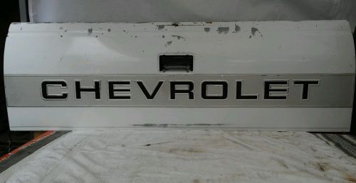 Chevrolet pickup truck tailgate with moulding trim chevy 1988-1997 rust free