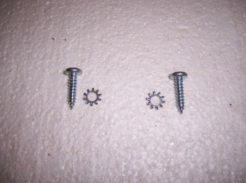Sport mirror mounting bracket screws w washers 4 70-81 camaro 70-74 nova cpb4233