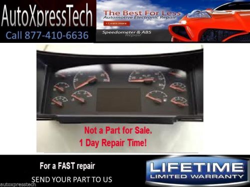 Volvo semi truck gauge cluster speedometer   repair service