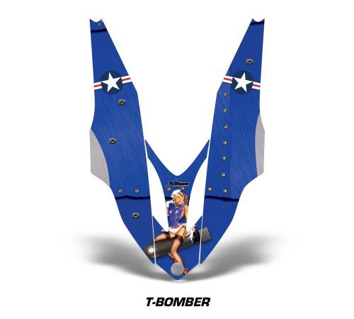 Amr racing yamaha apex sled sticker decal snowmobile hood graphic kit 06-10 tbom