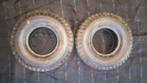 Vintage kart mini bike carlisle double indian head tires 4.10/3.50-5 rupp rare