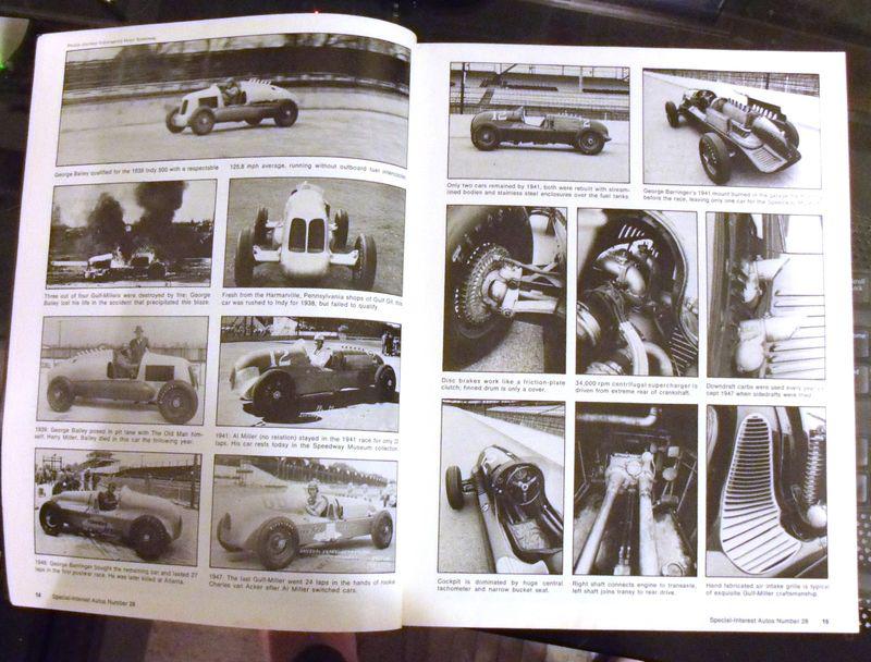 SIA 1925 RICKENBACKER 1940 CHRYSLER 1941 GULF-MILLER, US $6.95, image 3