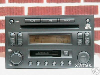 2003 bose nissan 350z radio tape 6 cd changer player 28188-cd000