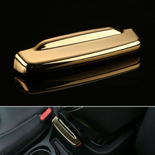 Gold car abs center armrest box switch handle cover trim for cherokee 14-16
