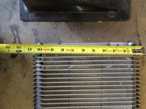 Alumium rear end / oil cooler light weight with cardon fiber vent nice nascar