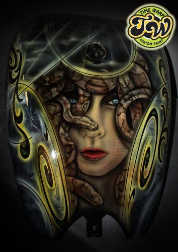 New paint job. tank and fender set harley davidson fxdl: dyna low rider