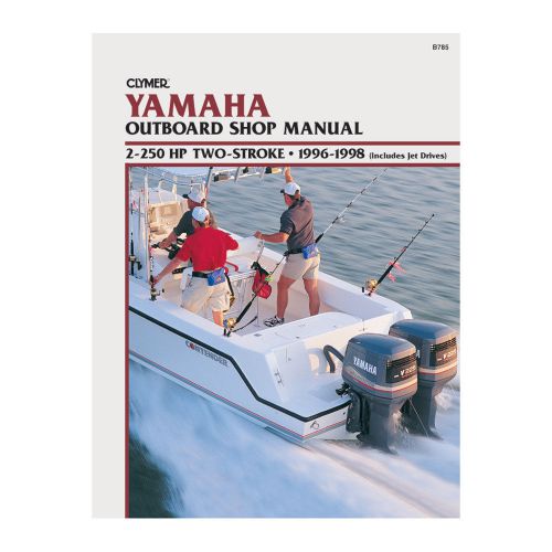 Clymer yahama 2-250 hp two-stroke outboard &amp; jet drives (1996-1998) -b785