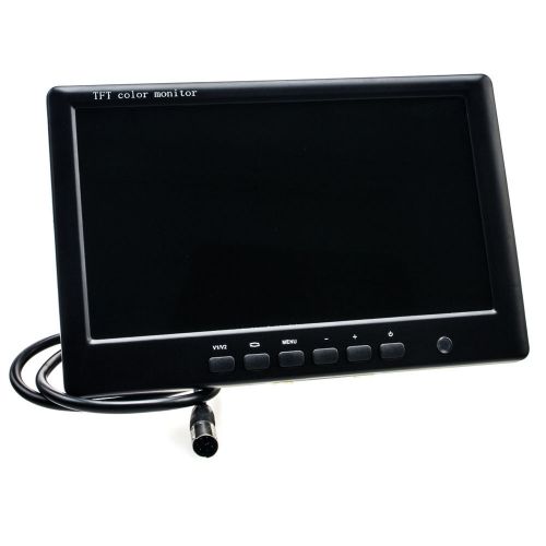 7 &#034;inch monitor lcd tft monitor 800x480 display for rear view camera dvd vi