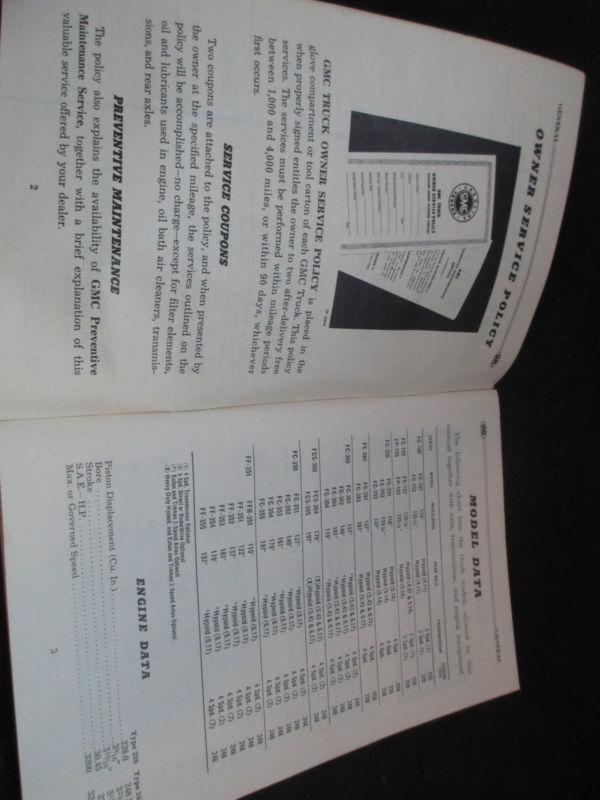 Owners and Drivers Manual GMC Truck Models 100-350 1950, US $22.99, image 3