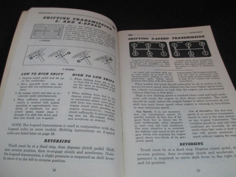 Owners and Drivers Manual GMC Truck Models 100-350 1950, US $22.99, image 4