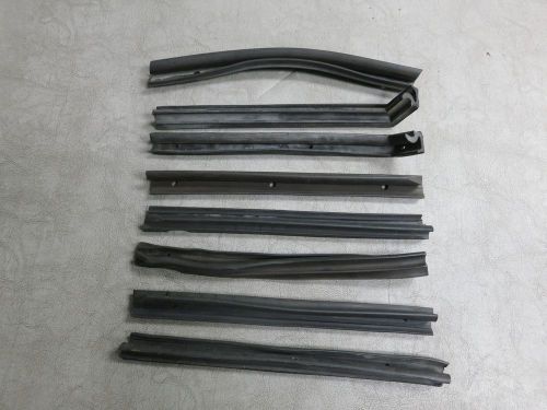 Convertible top window opening weather stripping for 1956-62 corvette