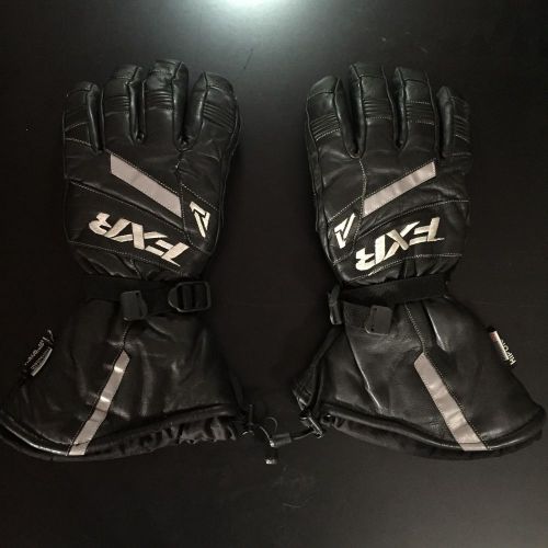 Fxr leather gauntlet glove - size: large
