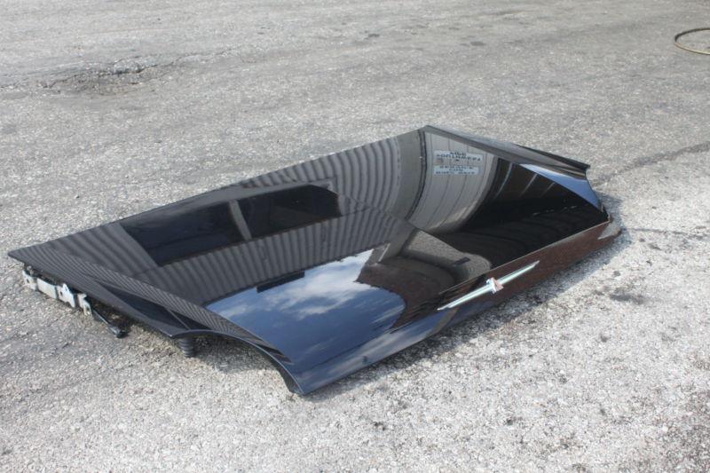 02-05 ford thunderbird t-bird black trunk lid rear deck decklid