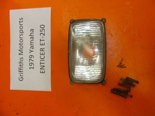 79 80 78 77 76 yamaha enticer et 250 et250 8h4 headlight stanley 001-1077 lens