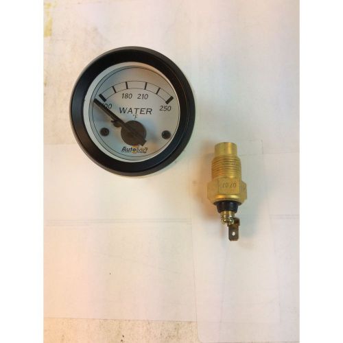 Aurora water temp gauge with replaceable face white black diy no reserve