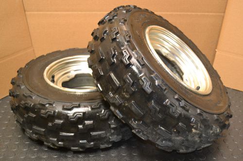 Raptor 660r front wheels tires fit 660 700 350 banshee yfz450 warrior 250 q18