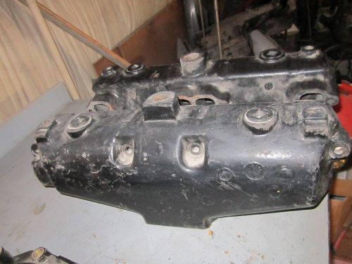 Mercruiser exhaust manifold 87114a19 set gm 5.0 &amp; 5.7 1982-97 various models