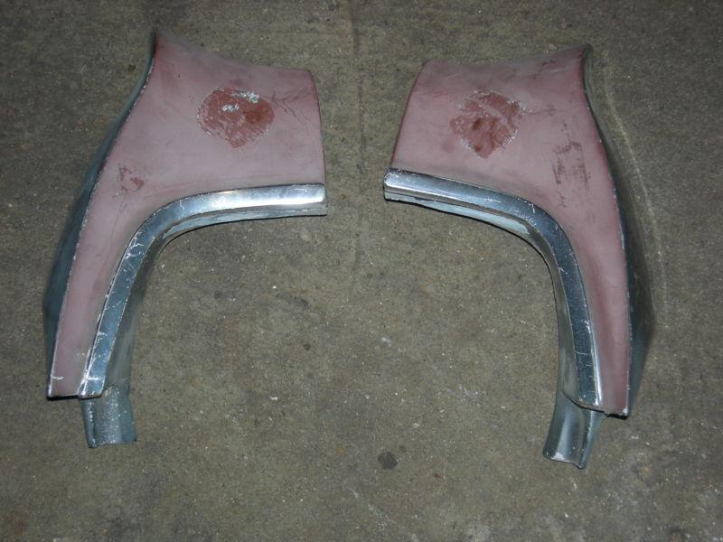  1967 chevy impala ss convertable caprice rear quarter panel extensions 