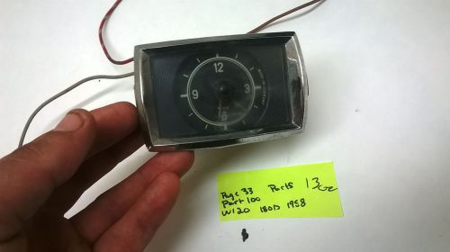 Mercedes clock 180d 190d 220 219 s/se/sl/d ponton