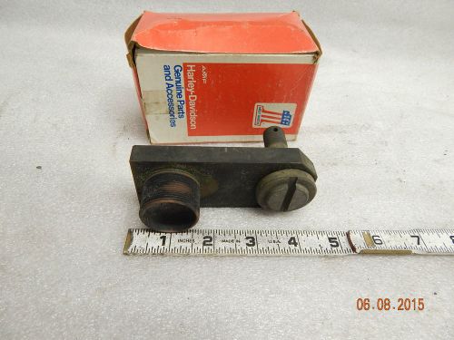 Nos harley sidecar side car mount bracket 87197-73 shovelhead flh oem vintage