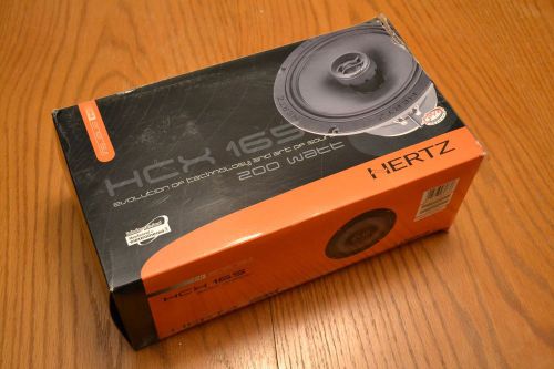 Hertz hcx 165 - 6.5in coax speakers - tested, working