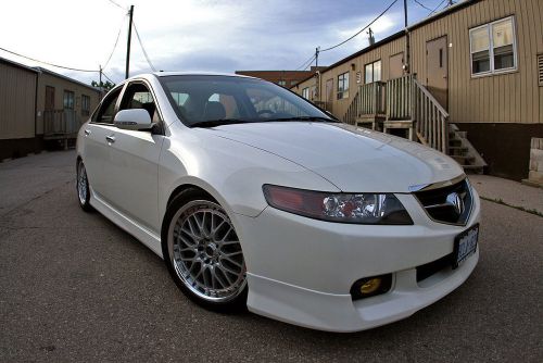 Acura tsx body kit front lip a spec acura tsx