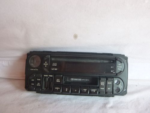 98-01 dodge chrysler jeep radio cd cassette face plate p56038623af jc6239