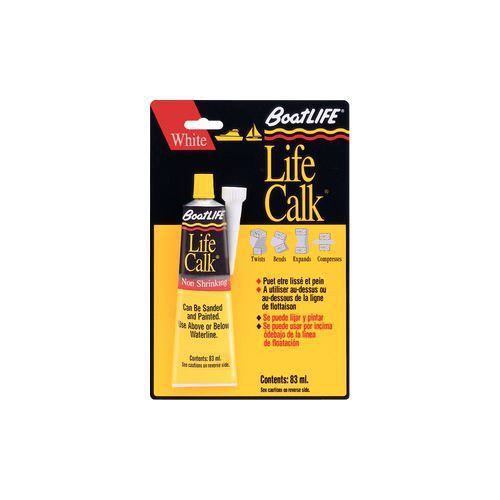 Boatlife life-calk non-shrinking sealant tube white 2.8 fl. oz.